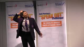 Chelsea Ode Third Jack Petchey’s “Speak Out” Challenge Lambeth Regional Final 201819 [upl. by Harri]