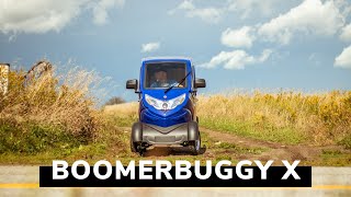 Fully Enclosed Mobility Scooter  Daymak Boomerbuggy X [upl. by Oner]