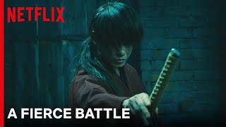 Kenshin Takes on Enemy Territory Alone ⚔️  Rurouni Kenshin The Final  Netflix [upl. by Darius]