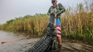 2019 GIANT ALLIGATOR hunt  PLUS extra HOW TO advice BLUEGABE style [upl. by Nylsoj]