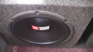 Two JBL 12 inch GT4s subwoofers [upl. by Particia]