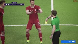 Pro Evolution Soccer 2022 eFootball PS5 Gameplay Bayern and Juventus [upl. by Ehcor]