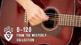 Guild Westerly Collection D120 Acoustic Guitar Demo [upl. by Latsirhc]