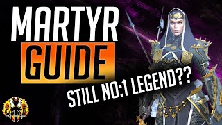 RAID Shadow Legends  Martyr Guide  The original number 1 Legendary [upl. by Netsew678]