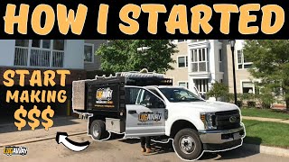 HOW TO START A JUNK REMOVAL BUSINESS [upl. by Kalvin]