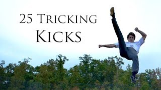 25 Tricking KICKS  A Progressive Session [upl. by Dorcas]