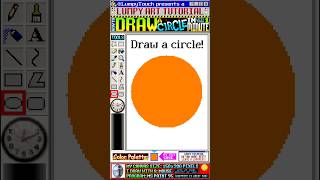 Draw a CIRCLE 1 MINUTE Art Tutorial [upl. by Laroc]