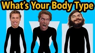 Whats Your Body Type 100 ACCURATE EASY TEST Ectomorph Mesomorph Endomorph Diet amp Workout Shape [upl. by Rosemonde571]