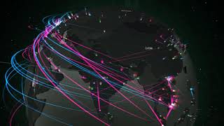 Cyber Attack Live Map BOTNETDDOS LIVE [upl. by Nylasoj243]