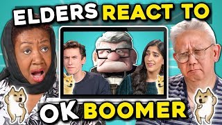 Boomers React To OK Boomer Memes [upl. by Ahsienel791]