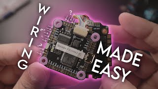 FPV Drone Wiring Made Easy Ft Mamba F405 Stack [upl. by Laurena]