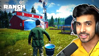 I START A BIG FARMING BUSINESS  RANCH SIMULATOR GAMEPLAY 5 [upl. by Alysoun396]