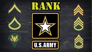 Explaining US Army enlisted rank [upl. by Vipul992]