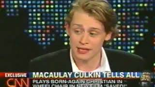 Macaulay Culkin talks about Michael Jackson on Larry King Live 2004 [upl. by Towney]