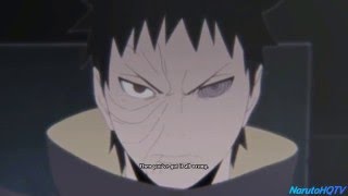 Kakashi vs Obito  English Dub [upl. by Meelas662]