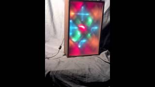 Vintage Realistic Radio Shack Color Sound Sensitive Audio Modulated Light Light Organ 423012 short [upl. by Avi]