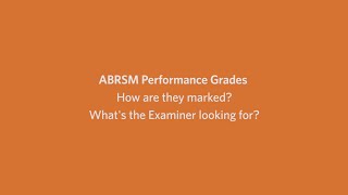 ABRSM  Assessing the Performance Grades a more detailed look [upl. by Enilekaj]