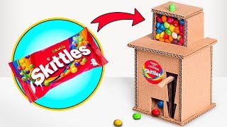 SCHLAUSCHLEIM SAM und der SkittlesAutomat aus Pappe [upl. by Dodi]