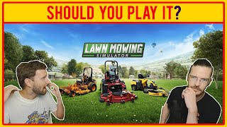 Lawn Mowing Simulator  REVIEW [upl. by Ytrebil536]