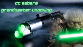 The Ultimate Yoda Grand Master Lightsaber by CC Sabers [upl. by Aneis615]