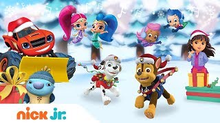 Warm amp Fuzzy Holiday Song Ft PAW Patrol Bubble Guppies Dora amp More  Nick Jr [upl. by Yknarf184]