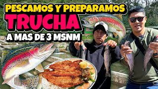 COCINAMOS LA TRUCHA MAS FRESCA DEL PERÚ [upl. by Atila]