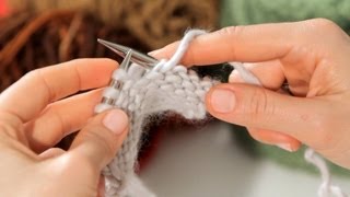 How to Do a Purl Stitch  Knitting [upl. by Lymn]