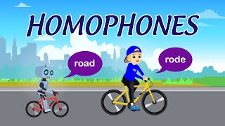 Homophones for Kids  List of Homophones [upl. by Nylyak]