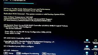 1785 drive array not configured no drives detected HP ProLiant DL360E GEN 8 [upl. by Emmett]