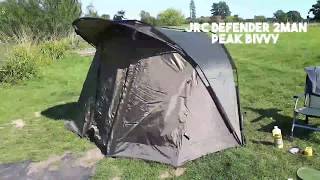 Jrc defender 2man peak bivvy review [upl. by Sharpe]