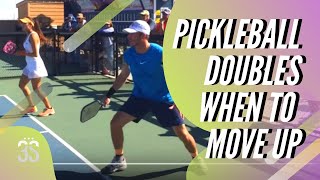 Pickleball Strategies  When to Move Forward in Doubles and When to Stay Back [upl. by Aneerak]