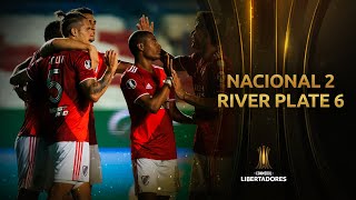 Nacional vs River Plate 26  RESUMEN  Cuartos de Final  CONMEBOL Libertadores [upl. by Ahselak]