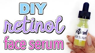 HOMEMADE RETINOL SERUM W HYALURONIC ACID Ι TaraLee [upl. by Isac]