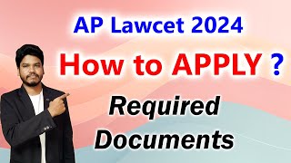 AP LawcetHOW TO APPLY 2024 [upl. by Sanders]