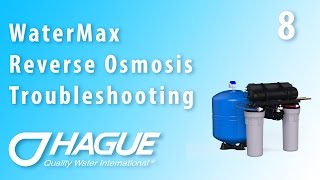 WaterMax H3500 RO Troubleshooting Part 8  Filter Change [upl. by Eenert]