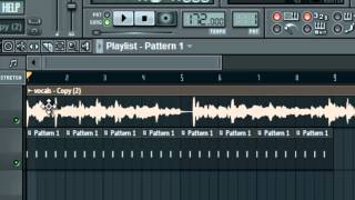 How to Fit an Acapella to a Beat in FL Studio [upl. by Enial]