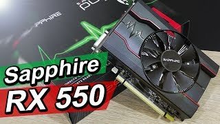 Sapphire Pulse RX 550  LowEnd 1080p GPU [upl. by Asihtal]