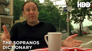 The Sopranos Dictionary  The Sopranos  HBO [upl. by Robi]