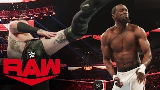 Aleister Black vs Kenneth Johnson Raw Jan 27 2020 [upl. by Leopold683]