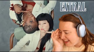 Doechii amp JENNIE  Extra L Music Video Reaction [upl. by Arabela]