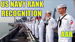 US NAVY RANK AND RECOGNITION [upl. by Ynnel628]