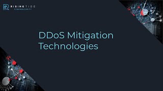 DDOS Mitigation Technologies [upl. by Peter843]