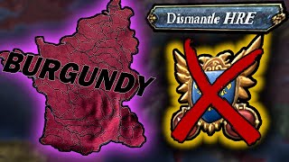 Completely REPLACING FRANCE as Burgundy In EU4 [upl. by Sorvats537]