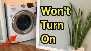 Samsung washer not turning on  Diagnostic and repair of the main logic board [upl. by Yawnoc]