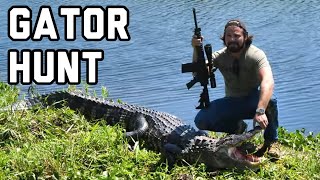 GATOR HUNTING Like A REAL Florida Man [upl. by Rehpotsihc482]