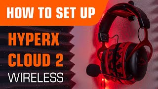 How to Setup HyperX Cloud 2 WIRELESS PC amp PS5 [upl. by Sullivan]