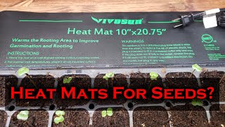 Seeding Heat Mats Explained For Beginners  Plus Vivosun Heat Mat Review [upl. by Auqinehs823]