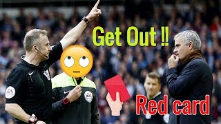 Top 10 Football Coach Sent off Red card during match ● 201819 [upl. by Lebanna]