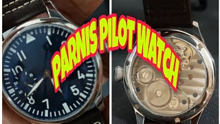 Parnis Sterile Pilot Watch [upl. by Suiluj197]