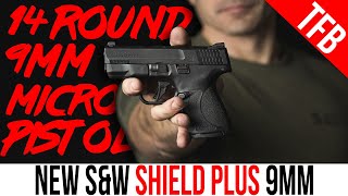 NEW Smith amp Wesson Shield Plus 14 Round MicroCompact Pistol [upl. by Dottie]